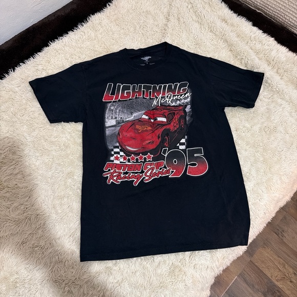 Fashion Nova Black Lightning McQueen Tee - Picture 2 of 3
